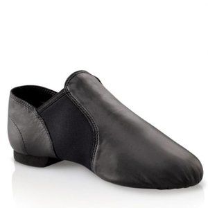 Capezio Split Sole E Series Jazz Slip-on blk 8M US